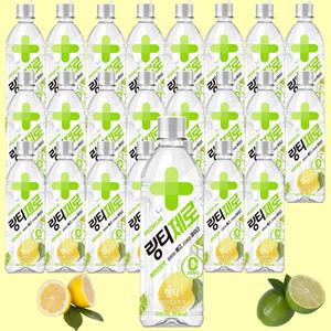 링티제로 레몬라임맛 24병 500mL 활력충전 에너지보충 비타민 미네랄 함유