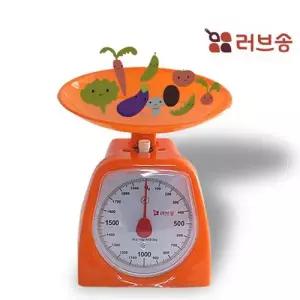 [텐바이텐]러브송 아날로그 주부저울 2kg 주방저울