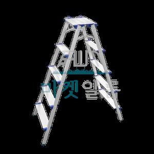 알룸 국산 알루미늄 가정용사다리 광폭 5단