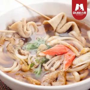 뜨끈한 포차우동! 사누끼 우동 10인세트(면+소스) 밀키트