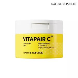 [네이처리퍼블릭] 닦토 광채 비타페어C 화이트닝 패드 60매