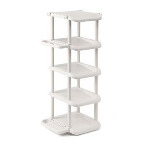 [라일리] Rly 신발정리대 5단 우산걸이 조립식 신발장 슈즈렉