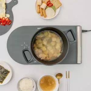 [이데컴퍼니]하트만 접이식 푸드워머 다이닝 매직워머 전기 온열패드 테이블