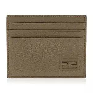 [펜디]쿠이오 로마노 믹스컬러 레더 카드지갑 베이지/옐로우 30499932