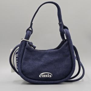 EMIS 이미스가방 데님 스몰 백 다크 블루 데님 매장정품