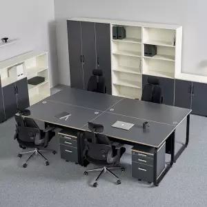 티에스퍼니처 데임 A형 LPM 사무용책상 타공 1800x800