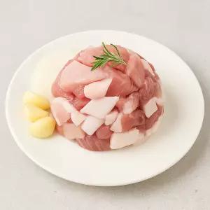 [알찬팜] 제주 흑돼지 뒷다리살 1KG (500G x 2팩) / 수육용 찌개용 불고기용 택1