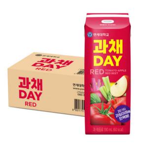 연세유업 과채데이 레드 190ml 24팩 / 과채주스