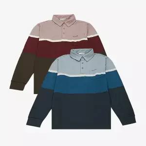 [대구백화점] [크로커다일]코트나 원사 스트라이프 카라 티셔츠(CDAAATS3451)