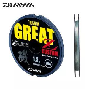 다이와 타후론 그레이트 Z 커스텀/찌낚시목줄 카본 목줄 쇼크리더 낚시줄 (형제낚시-GK)