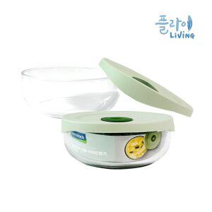 글라스락 스팀 국보관용기 500ml 유리 밀폐용기