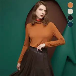 [TAG] 23FW 엣지 기모 터틀넥 티 블라우스 4종 택1