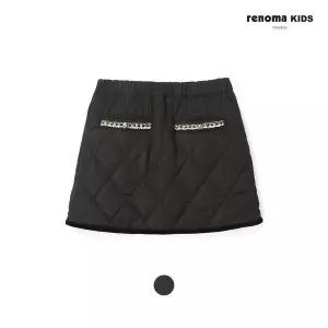 [대구백화점] [레노마키즈] 주니어 여아 블랙 패딩 스커트(R2441S603)