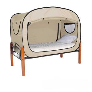 원터치난방텐트 방한 보온 침대 기숙사 텐트 거실형