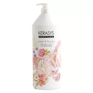 케라시스 퍼퓸 스위트앤플라워리 린스 1000ml/컨디셔너/트리트먼트/모발관리/헤어케어/가정용/펌프형