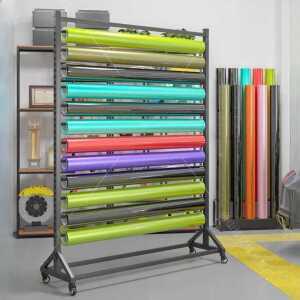 썬팅지거치대 신차 롤 랩핑 시트지 반사필름 진열대