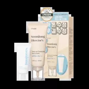 [에뛰드] 순정 디렉터 톤업 수정 선크림 기획세트 (본품 40ml + 폼클렌저 20ml)