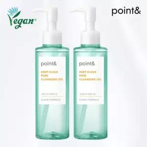 앤] point  비건 저자극 딥클린 포어 클렌징 오일200ml X 2개