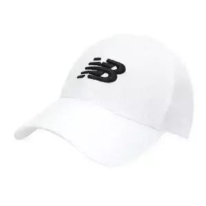 뉴발란스 에센셜 애슬레틱65 플라잉로고 볼캡 모자 화이트 NBGDDAE302-10