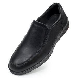 에스유니 깔끔한 디자인 소가죽 초경량 남성 캐주얼 로퍼 슬립온 구두