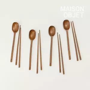 시에르 우드 수저 4인세트