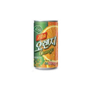 웅진 자연은 고칼슘 오렌지 주스 180ml x 60캔