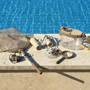 8종세트 카스테라 곤충 채집통 / 어린이 돋보기 자연관찰 놀이 집게 해루질