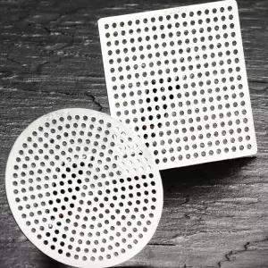 스텐 원형 사각 하수구 덮개 배수구 거름망 마개 커버 배수구망 뚜껑 망 욕실 화장실 유가 SUS304