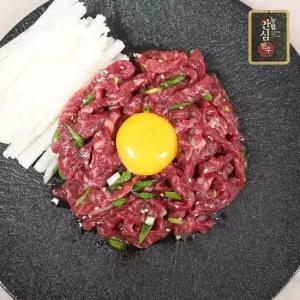 [푸드조아] 농협안심한우 1등급 냉장 육회 200g 2팩 (+소스포함)