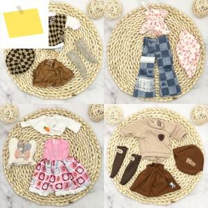 30CM 인형 옷  DIY 드레스 메이크업 귀여운  공주 BJD 집 액세서리 생일 선물 완구