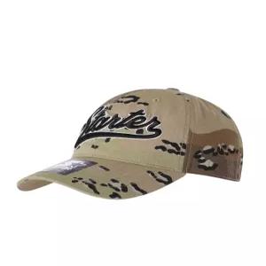 [스타터 블랙라벨]웨이브 로고 카모 볼캡 (베이지) SA245AAC08_BEI