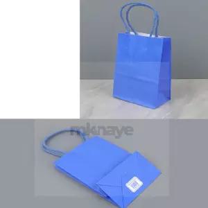 무결 미니 컬러 손잡이 종이 쇼핑백 여행용수저세트 포크 병뚜껑따개