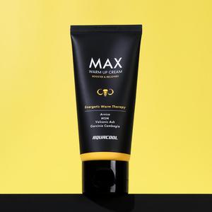 아쿠아쿨 맥스 리커버리 발열크림 80mg 웜업 슬리밍 스포츠 바디 부스터 