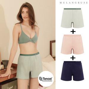 모달 항균소취 여성 트렁크팬티 3종세트 여자/사각