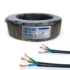 VCTF 2.5SQ 3C 100M 1롤 전기선 전선