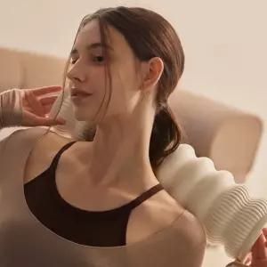 [SNPE]웨이브 베개 ABS 지압 마사지 목 등 허리 골반 스트레칭 3color