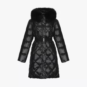 [하프클럽/S쏠레지아]에스쏠레지아 벨티드 롱 점퍼 SOOBPPD020