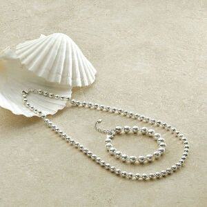 [NS홈쇼핑](빅)국산 순은 99.9% 은볼 팔찌(4돈)[35217631]