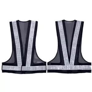 안전조끼 신호수조끼 망사백색띠 X반도 공구설비 보호
