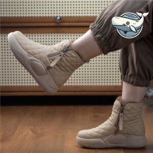 겨울 방한 하이탑 여성 집업 보온 안감 털 앵글부추