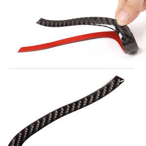 폭스바겐 투아렉 2011 2012 2013 2014 2015 2016 2017 2018 자동차 핸들 패널 U자형 카본 파이버 커버 데코