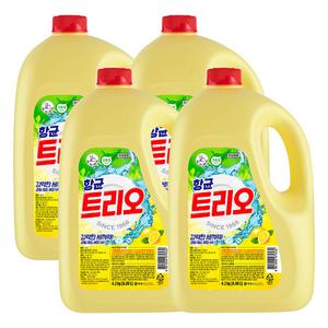 애경 항균 트리오 주방세제 4.2kg 4개