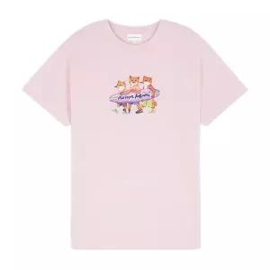 [메종키츠네][명품] 메종 키츠네 메종키츠네 서핑 폭스 반팔 티셔츠 MW00116KJ0136