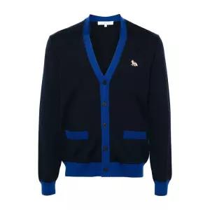 [명품] 베이비 폭스 패치 가디건 블루 MM00505KT1036 P476