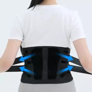 모매착 허리 보호대 복대 얇은 밴드 헬스 웨이트 허리디스크 척추 지지대