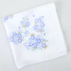 일본 가제손수건/타올 테누구이 (정사각) (벚꽃 블루)