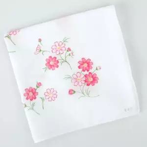 일본 가제손수건/타올 테누구이 (정사각) (코스모스 핑크)