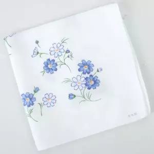 일본 가제손수건/타올 테누구이 (정사각) (코스모스 블루)