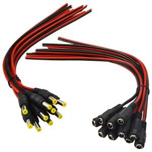 전선연결커넥터 전기선 단자 DC 케이블콘센트 - 케이블 와이어    용 수  암 잭 어댑터 55 x 21mm 50503528