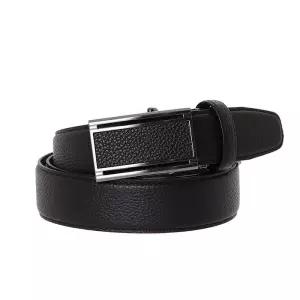 [롯데백화점]에스티듀퐁 블랙 사각 버클 자동 벨트 TE5FMBTAB103TBK